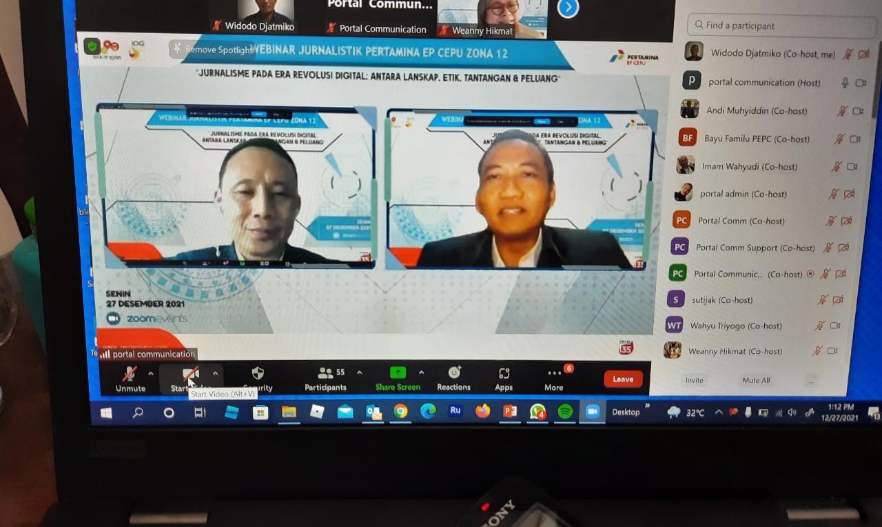 Melihat Tantangan Wartawan di Era Disrupsi Digital, PEPC Gelar Webinar Media